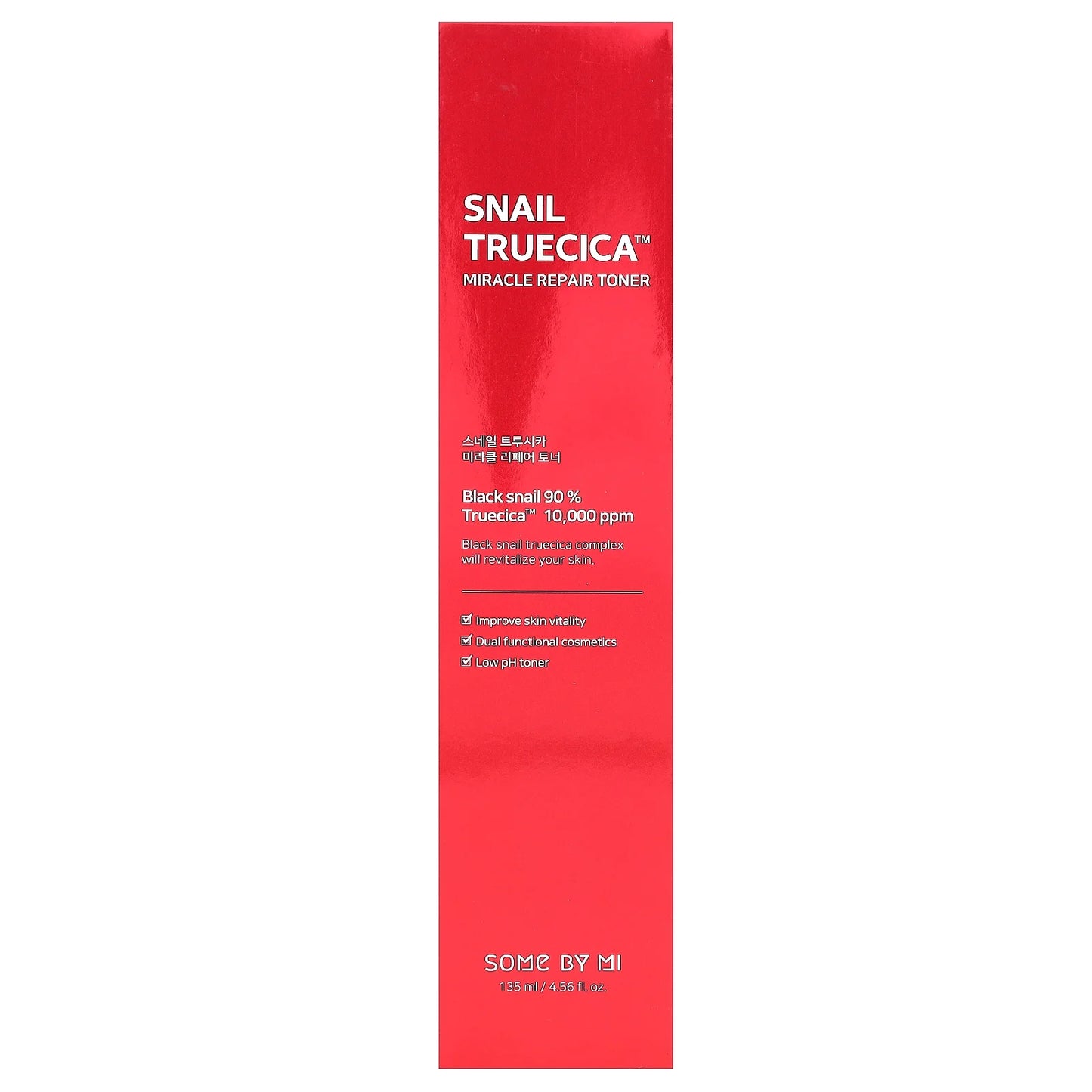 Snail Truecica, Miracle Repair Toner, 4.56 Fl Oz (135 Ml)
