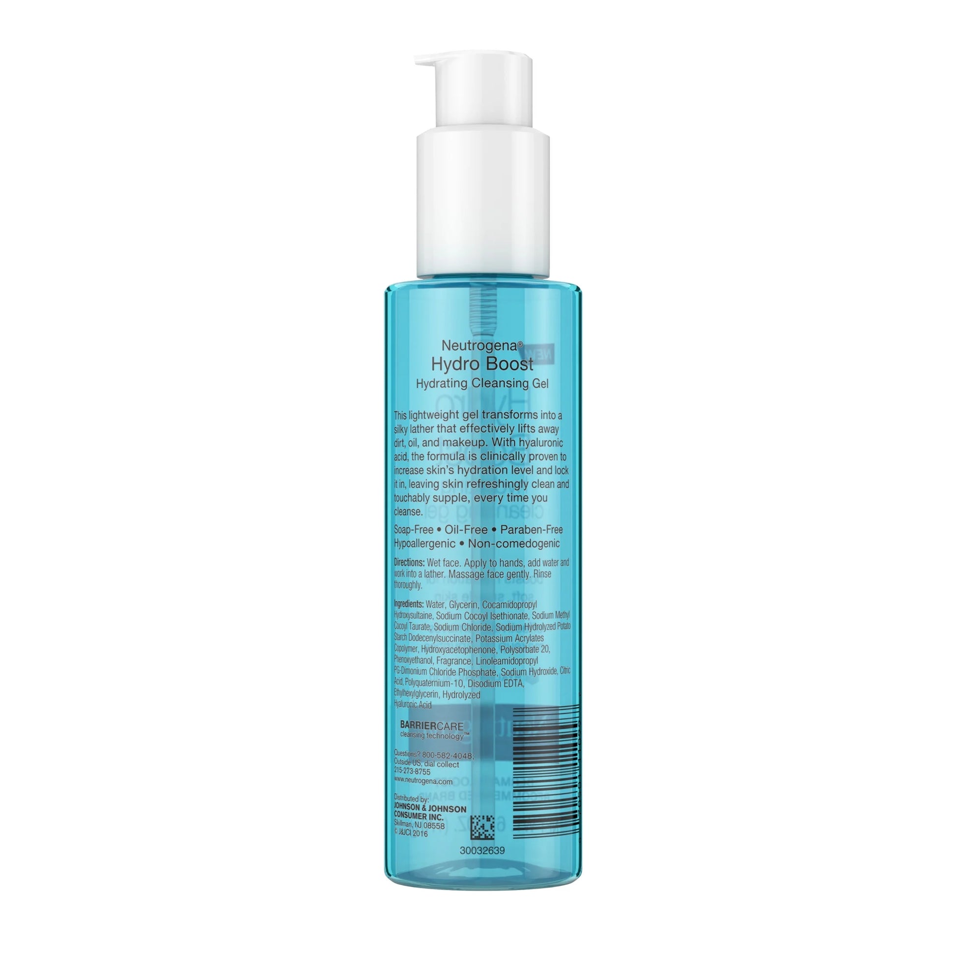 Hydro Boost Hydrating Hyaluronic Acid Cleansing Gel, 6 Oz
