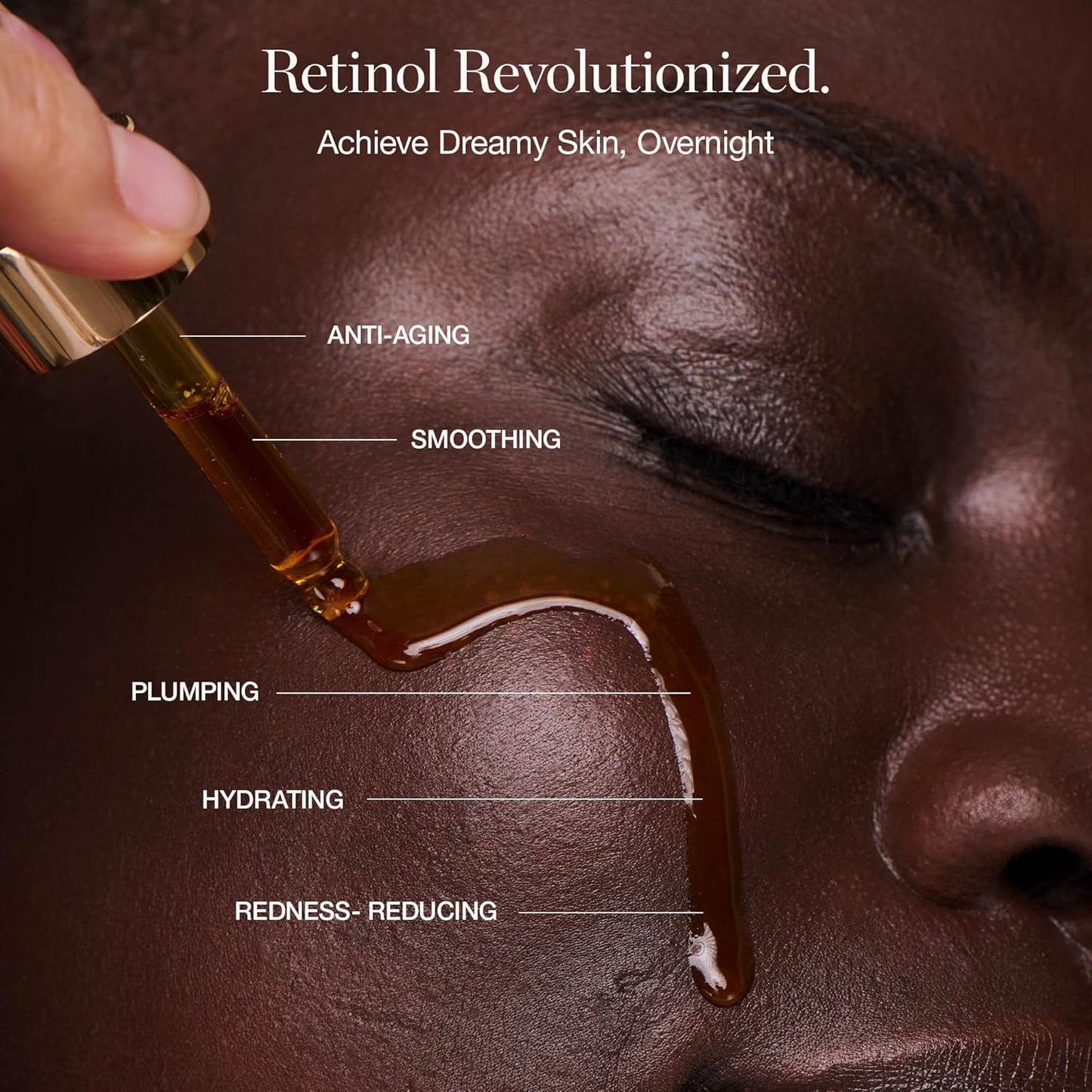 Natural Retinol Retinal 1% Elixir - Certified Organic Anti-Aging Face Serum for Smooth, Firm Skin