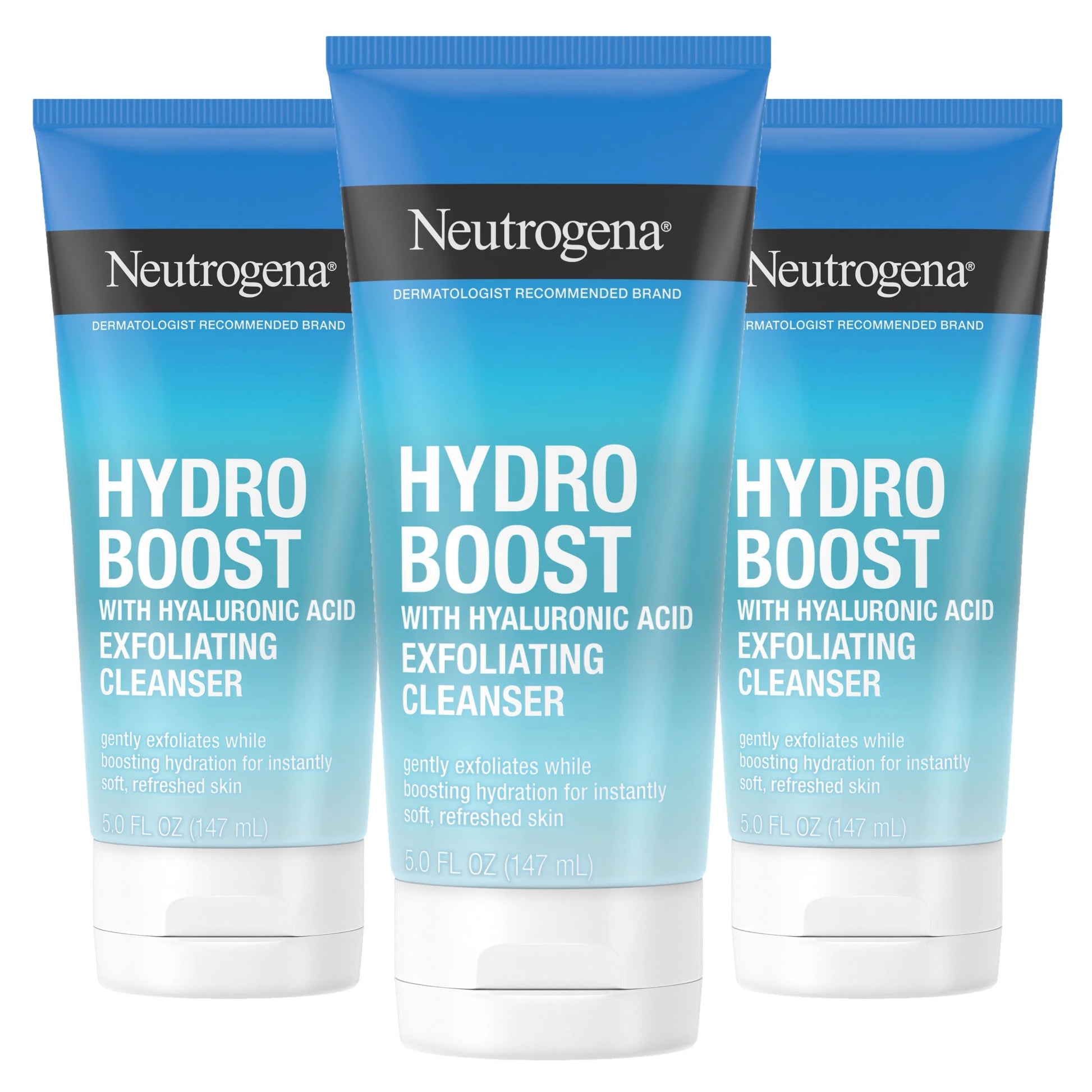 Hydro Boost Gentle Exfoliating Face Scrub, Facial Cleanser, 5 Oz