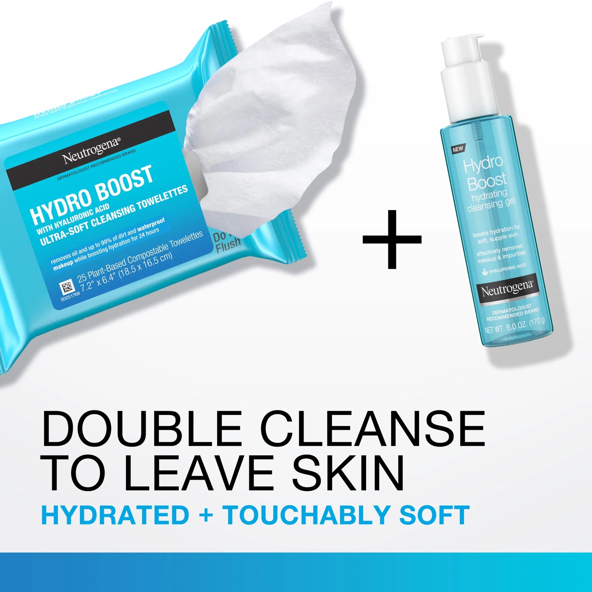 Hydro Boost Hydrating Hyaluronic Acid Cleansing Gel, 6 Oz