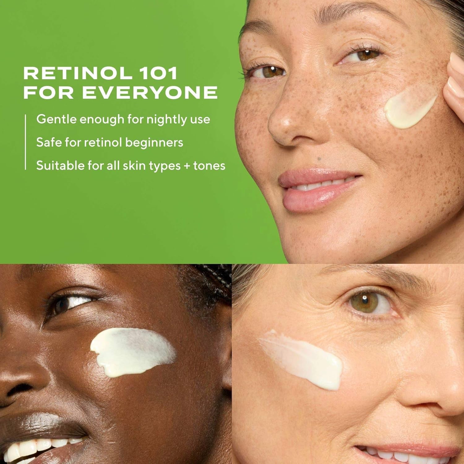 Retinol Youth Renewal Serum - Fast-Acting Retinol Treatment with Swertia & Hyaluronic Acid for Visible Anti-Aging Results - Tri-Active Technology Gently Reduces Wrinkles & Firms Skin