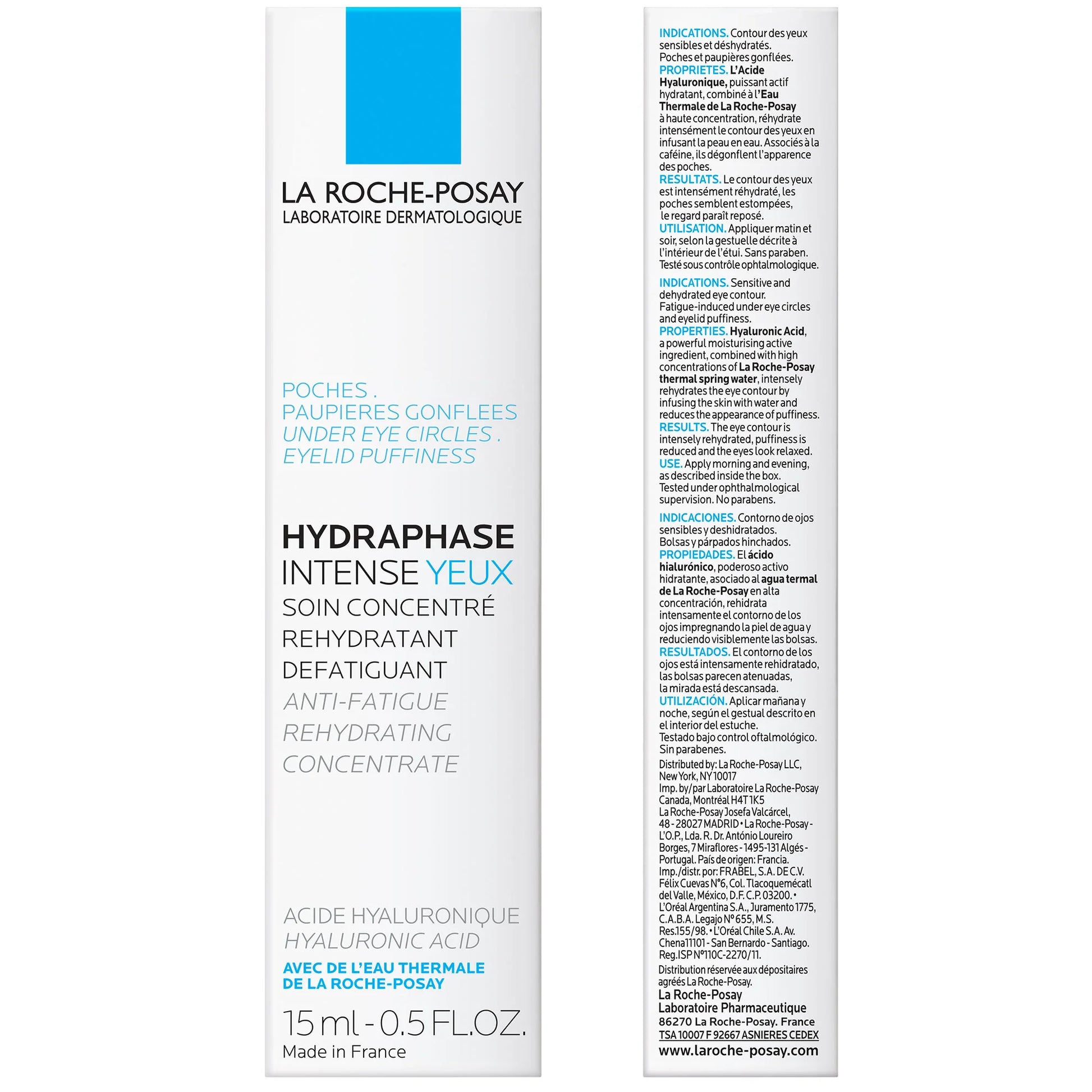 Hydraphase Intense Hyaluronic Acid Eye Cream, 0.5 Fl Oz
