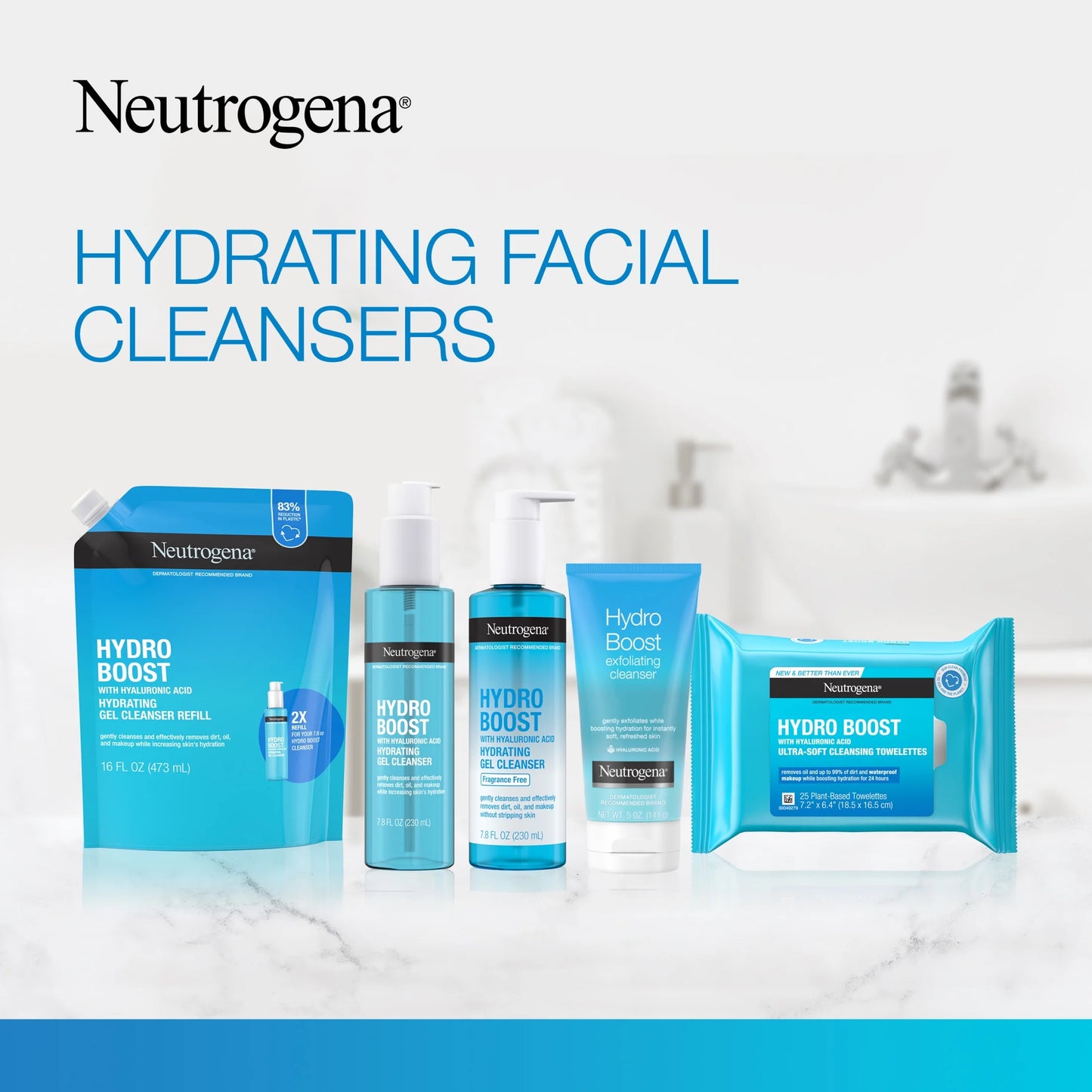 Hydro Boost Hydrating Hyaluronic Acid Cleansing Gel, 6 Oz