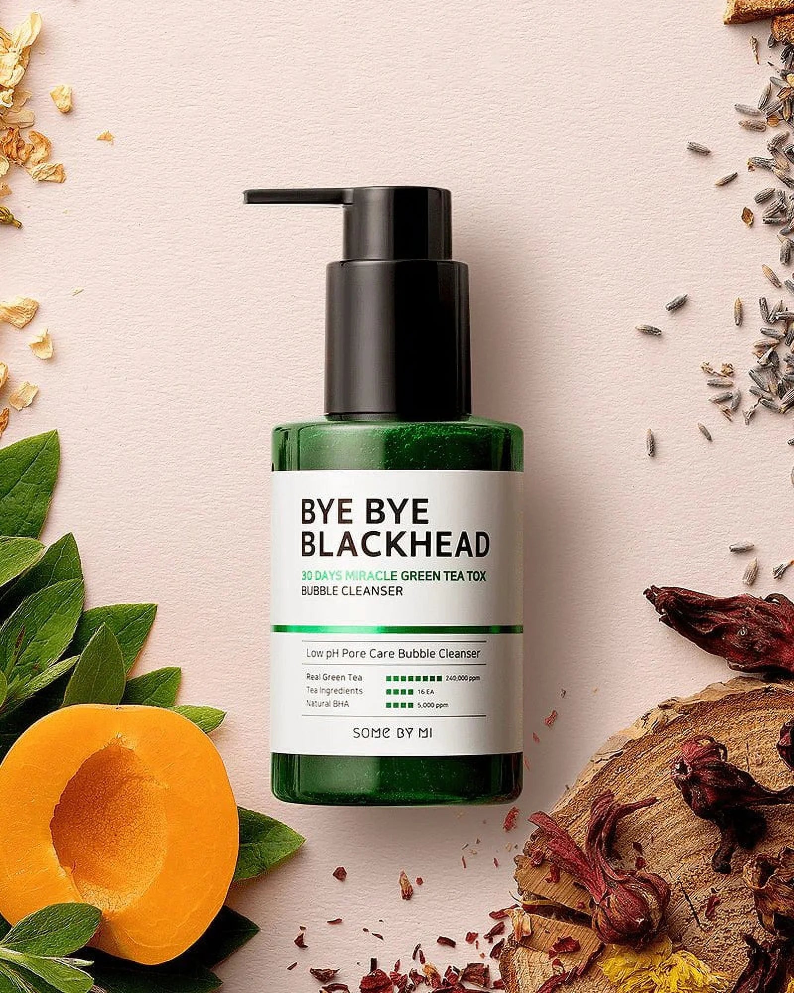 Bye Bye Blackhead 30 Days Miracle Green Tea Tox Bubble Cleanser, 4.23 Oz (120 G)