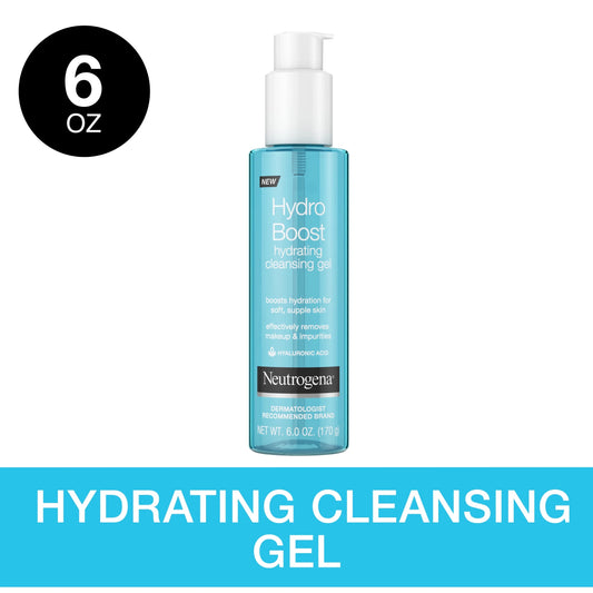 Hydro Boost Hydrating Hyaluronic Acid Cleansing Gel, 6 Oz