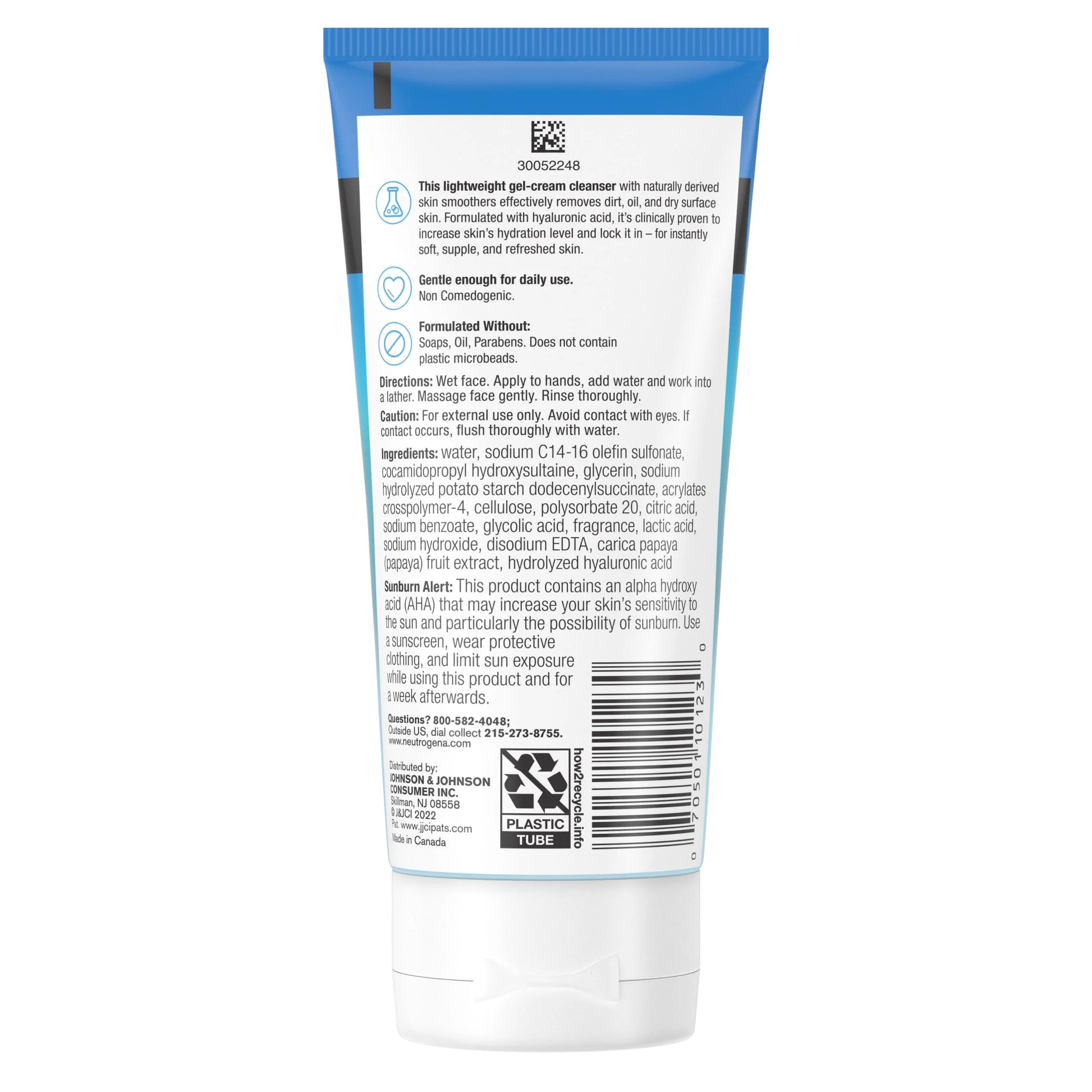 Hydro Boost Gentle Exfoliating Face Scrub, Facial Cleanser, 5 Oz