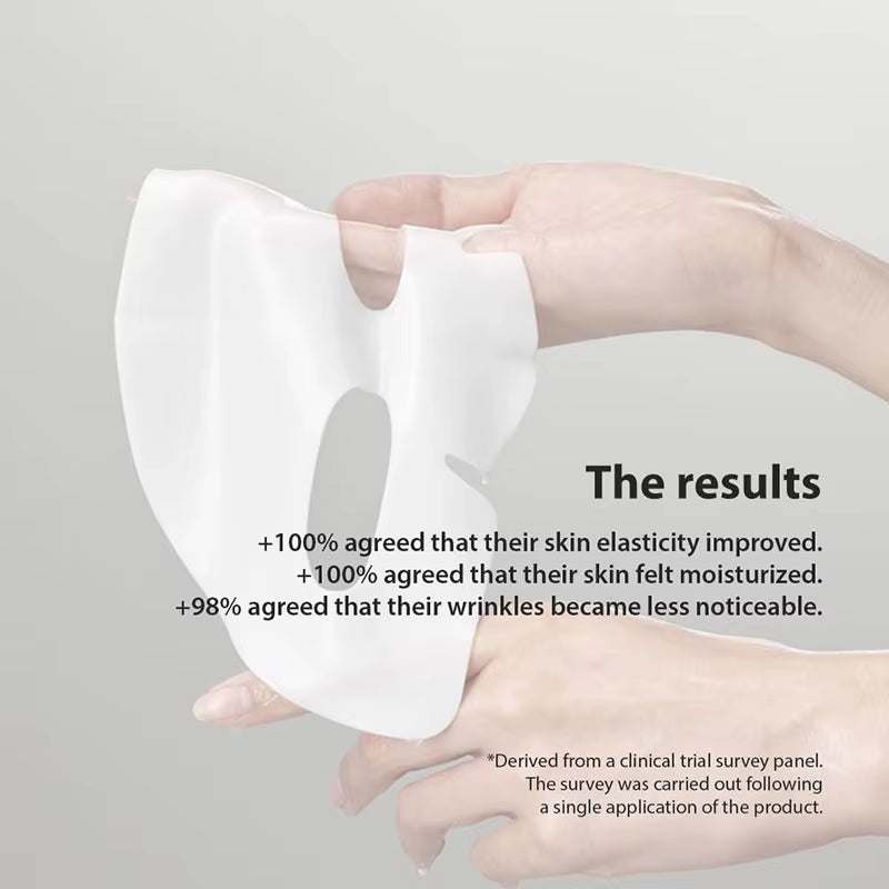 4Pcs/Box Absorbable Deep Collagen Power Boosting Mask anti Aging Night Moisturizing Mask Firming Lifting Brightening Skin Care